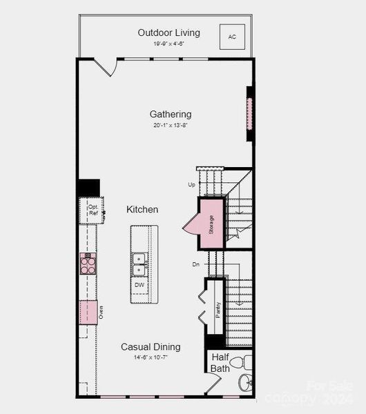 Structural options added include; Fireplace, full bath on ground floor, gourmet kitchen, storage on main level, and ledge in primary shower.