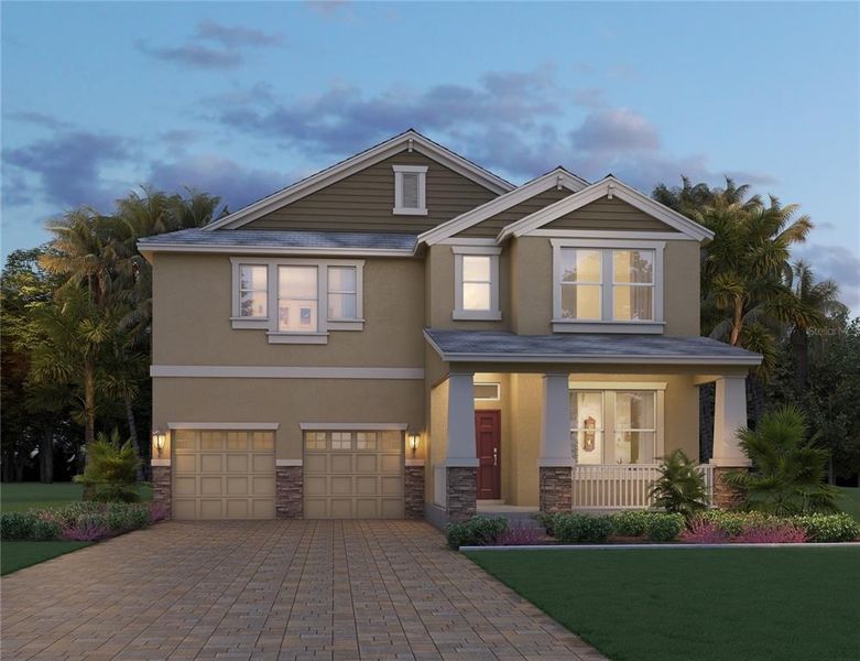 New construction Single-Family house 11067 Sound Shore Drive, Winter Garden, FL 34787 KENTON- photo