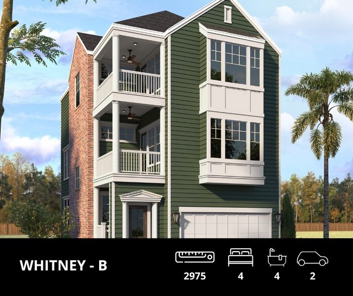 New construction Single-Family house Whitney B,  14008 Memorial Drive, Houston, TX 77079 - photo