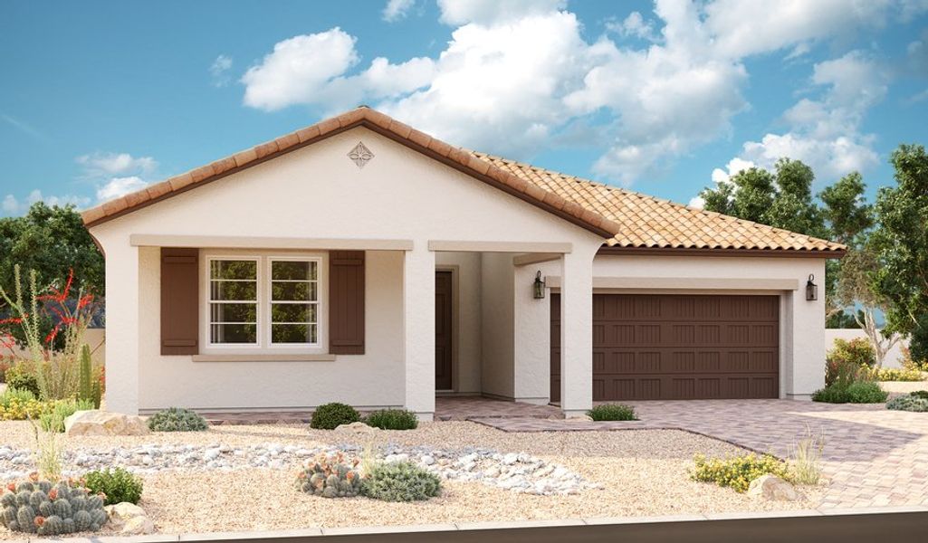 New construction Single-Family house Cassandra, 19560 East Estrella Road, Queen Creek, AZ 85142 - photo