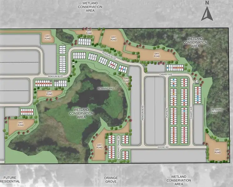 Horse Creek at Crosswinds Sitemap