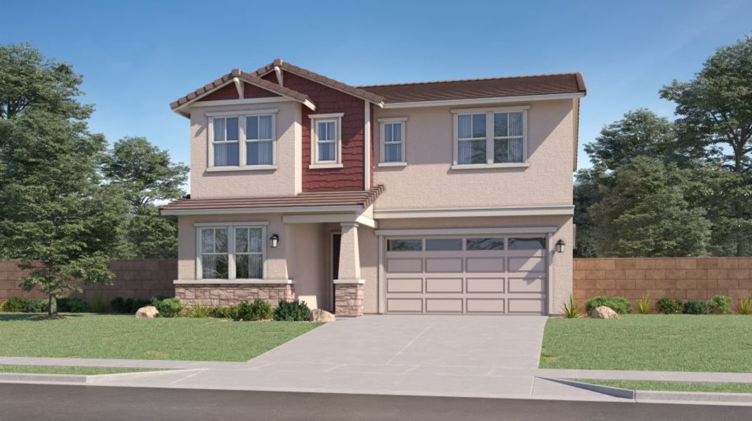 New construction Single-Family house 8118 E Petunia Ave, Mesa, AZ 85212 Carlsbad- photo