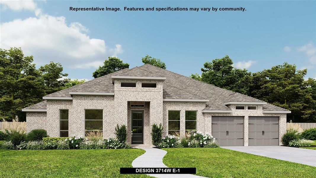 New construction Single-Family house Design 3714W, 5565 High Bank Road, Fort Worth, TX 76126 - photo