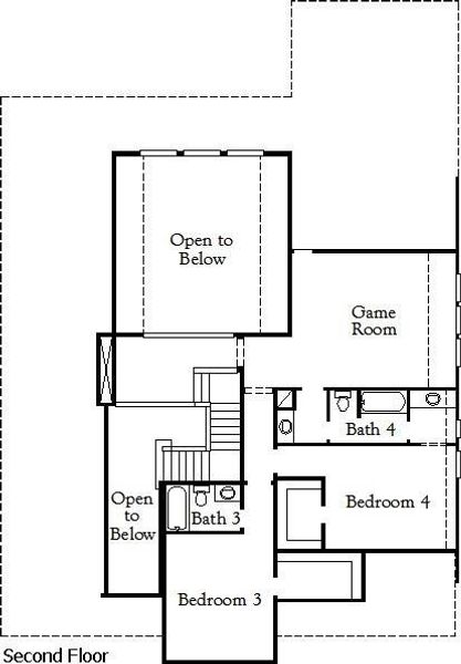 2nd Floor Diagram