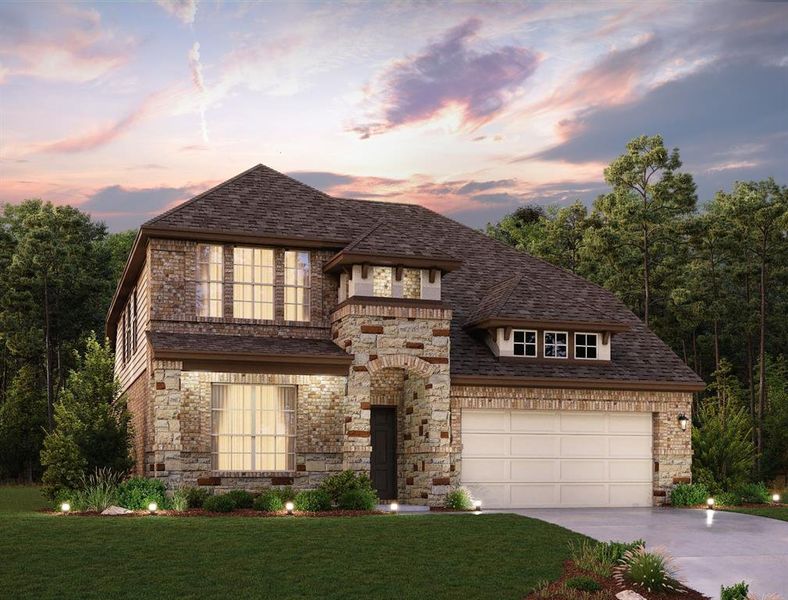 Welcome home to 2956 Golden Dust Drive located in the master planned community of Sunterra and zoned to Katy ISD.