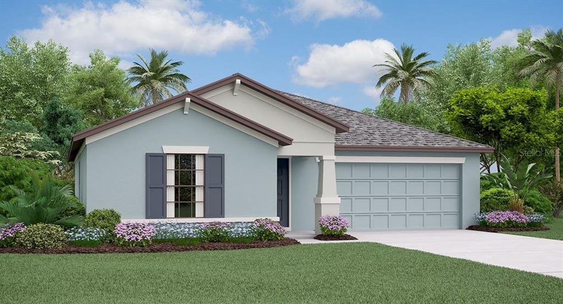 New construction Single-Family house 1927 Red Loop, Lakeland, FL 33801 Dover- photo