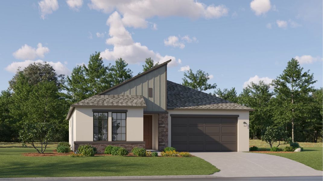 New construction Single-Family house Aspen, 18238 Pearl View Place, Lutz, FL 33548 - photo