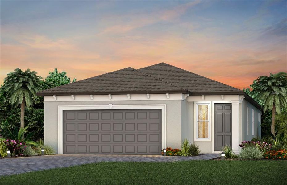 New construction Single-Family house 9293 Ballaster Pointe Loop, Parrish, FL 34219 Hallmark- photo