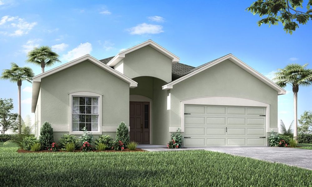 New construction home for sale in Zephyrhills, Florida!