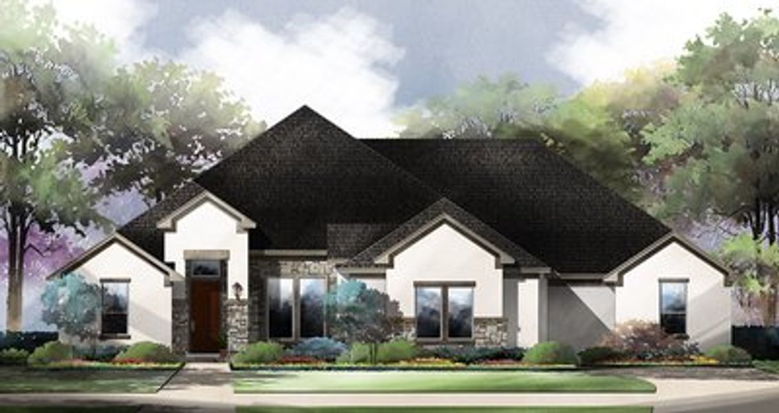 New construction Single-Family house Thatcher, 4042 Wood Creek, San Antonio, TX 78257 - photo