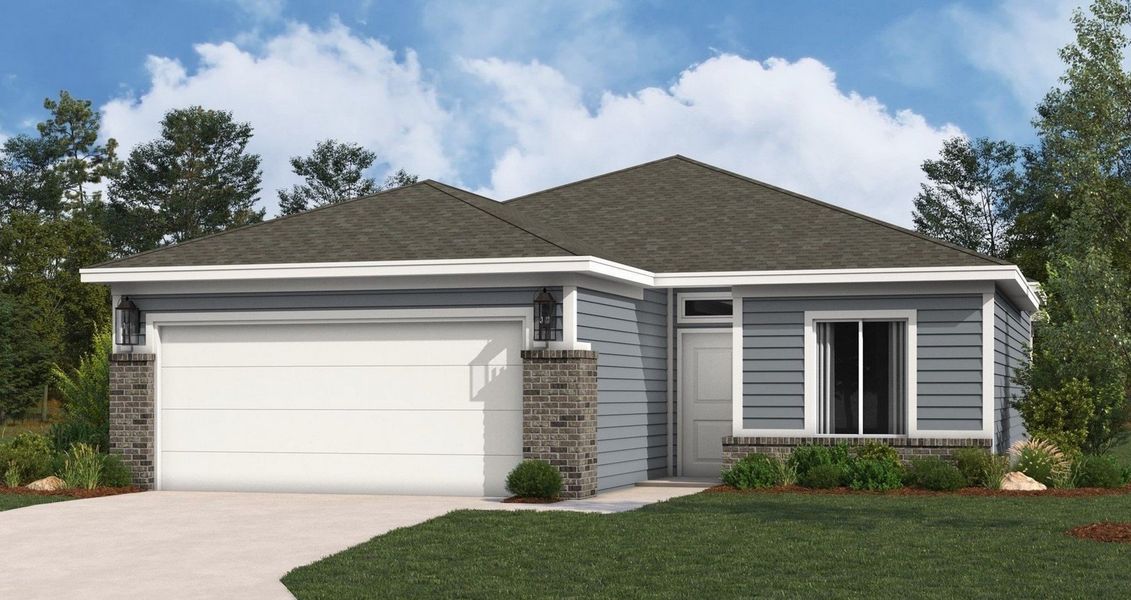 New construction Single-Family house Clovis, 163 Gathering Drive, San Antonio, TX 78245 - photo
