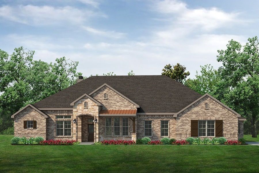 New construction Single-Family house Bosque II, 99 Durning Road, Van Alstyne, TX 75495 - photo