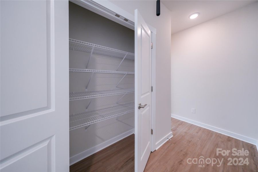 Second level Linen closet