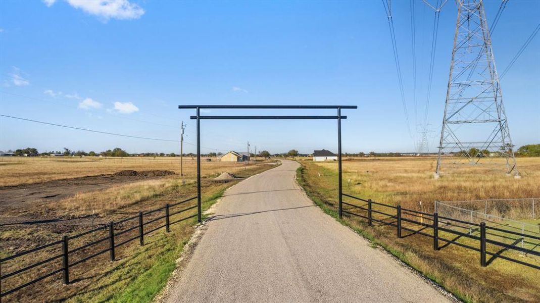 View of road featuring a rural view