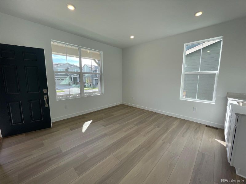 Lennar's NextGen living room, kitchenette and its own separate entrance.