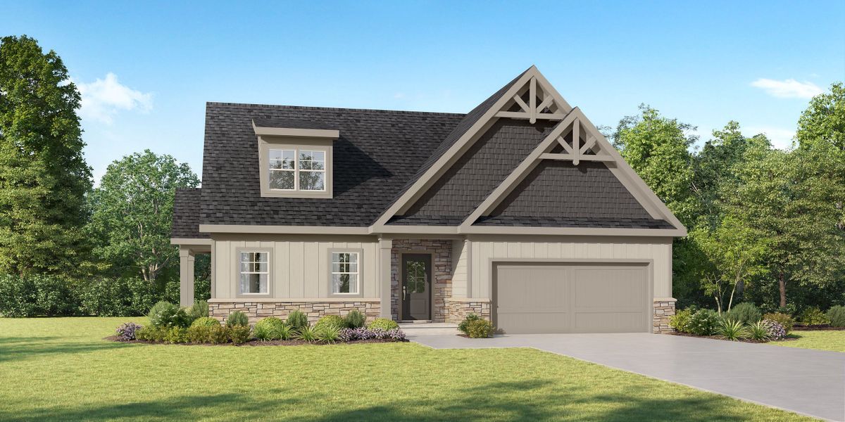 New construction Single-Family house The Red Oak, 225 Maple View Drive, Carrollton, GA 30117 - photo
