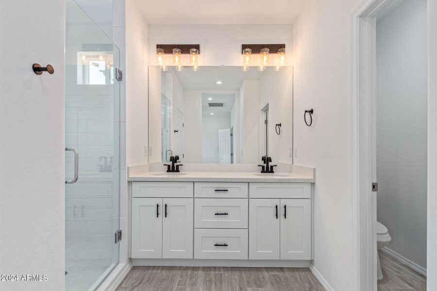 Master bedroom- double sinks