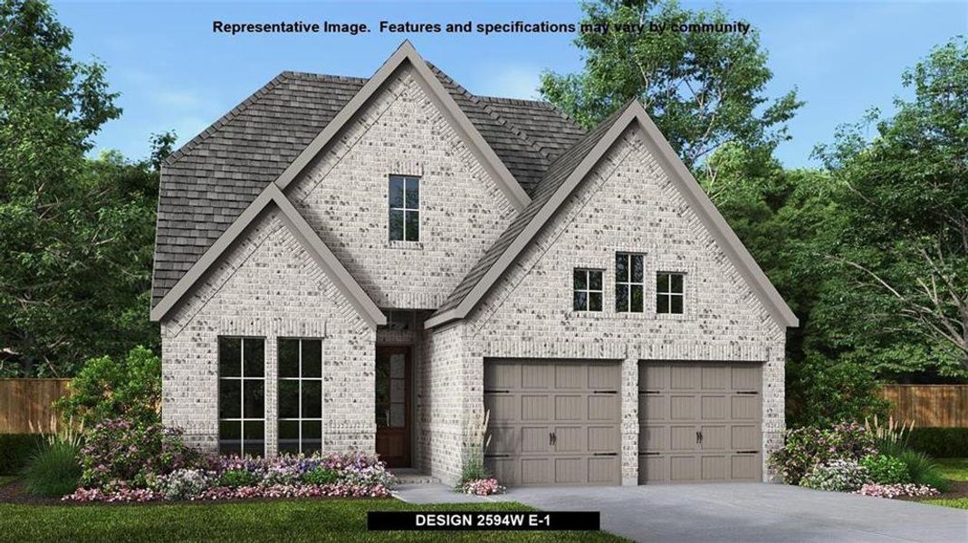 New construction Single-Family house 120 Shadduck Way, Liberty Hill, TX 78642 Design 2594W- photo