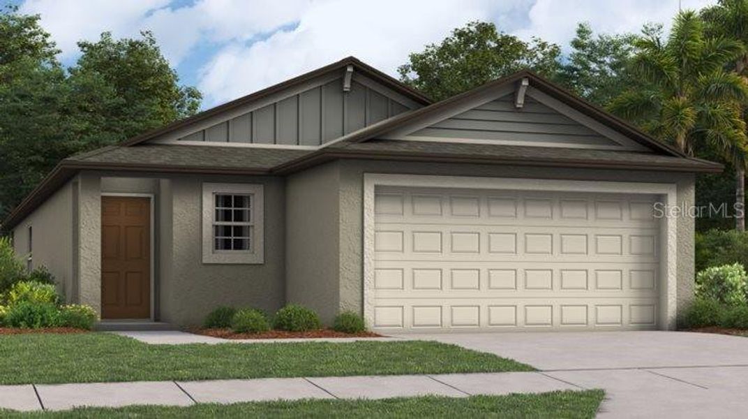 New construction Single-Family house 2401 Victorious Falls Avenue, Plant City, FL 33563 - photo