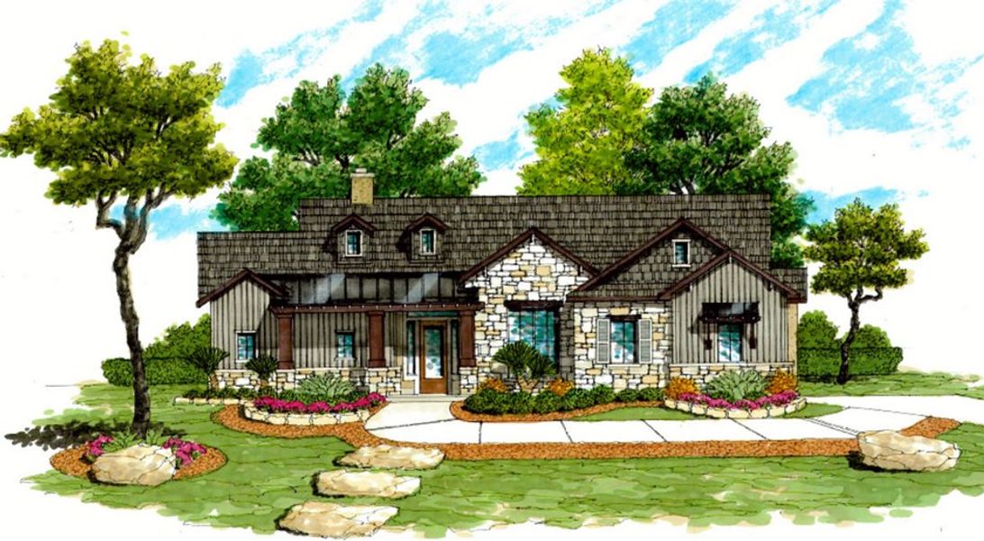 New construction Single-Family house Plan 2674, 2162 US 90 Road, Castroville, TX 78009 - photo