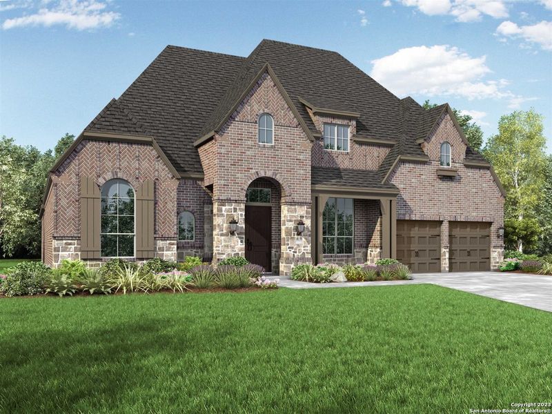 New construction Single-Family house 28611 Lucille Place, Boerne, TX 78006 272 Plan- photo
