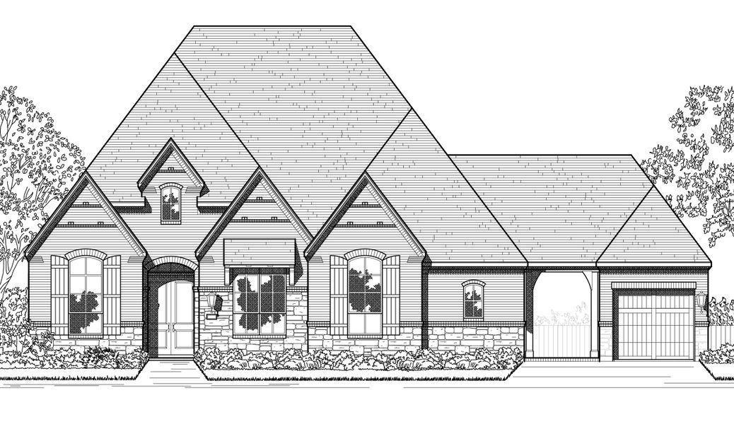 New construction Single-Family house 216G Plan, 2515 Topaz Drive, Rockwall, TX 75087 - photo