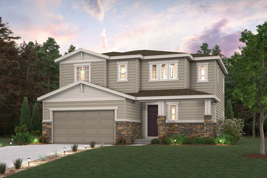 Larkspur | Residence 40212 | Elevation B