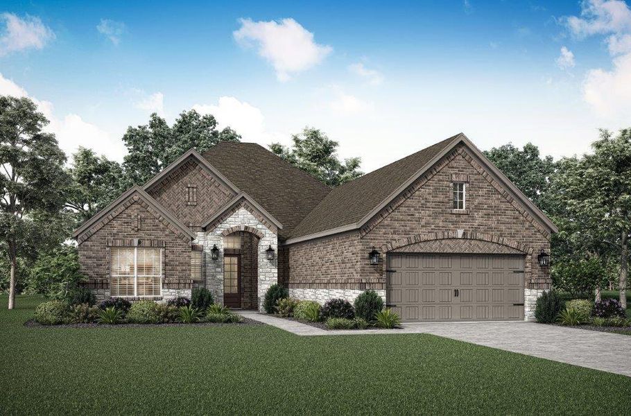 The Laurel Floor Plan showcases 3 bedrooms and 3 full bathrooms in a beautiful gated section of Sierra Vista. Actual finishes and selections may vary from listing photos.