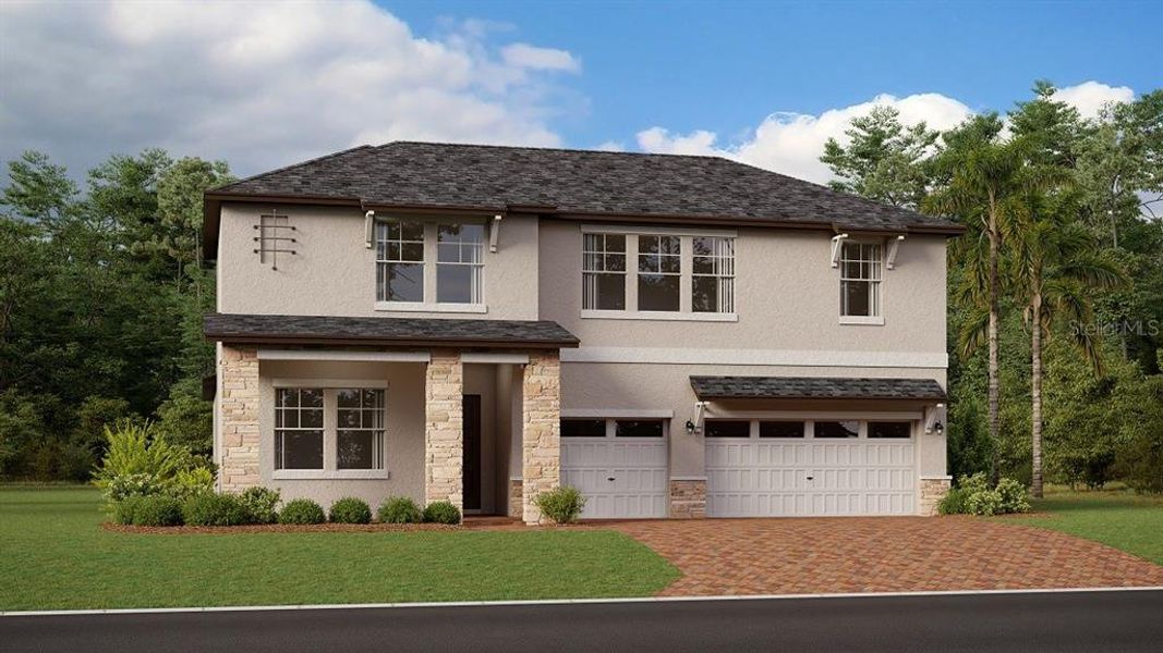 New construction Single-Family house 12488 Bergstrom Bay Drive, Riverview, FL 33579 - photo