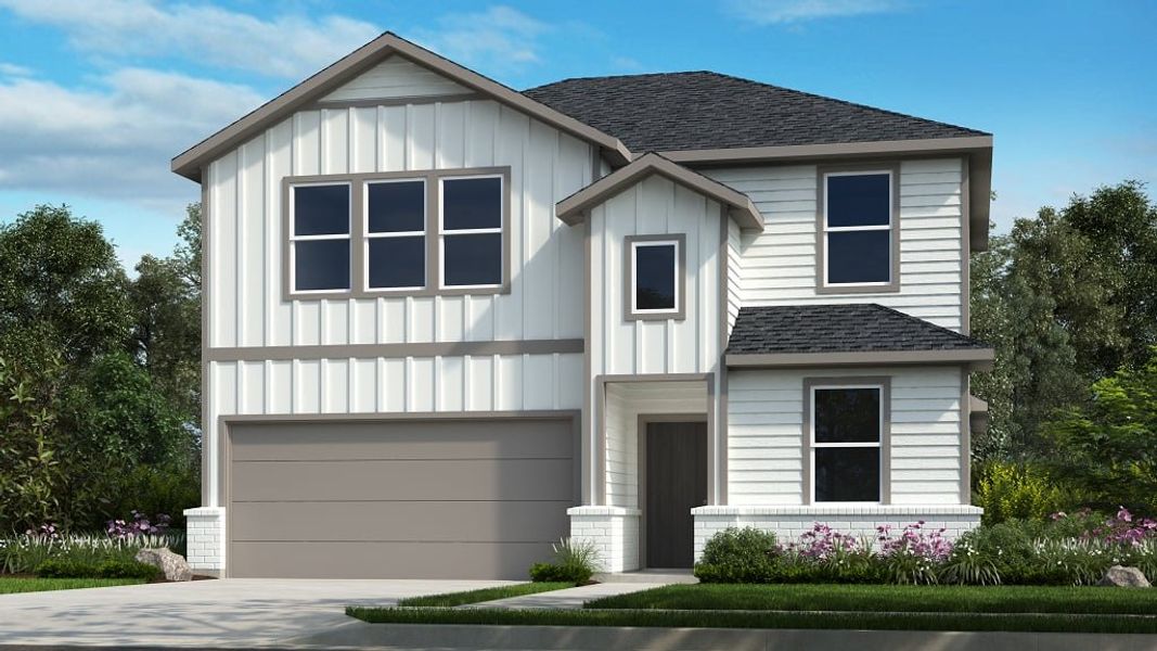 New construction Single-Family house Verbena, 7334 Grand Mason Drive, Cypress, TX 77433 - photo