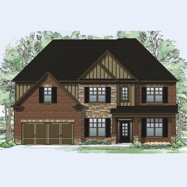 New construction Single-Family house Westleigh, Level Creek Road Northeast, Buford, GA 30518 - photo