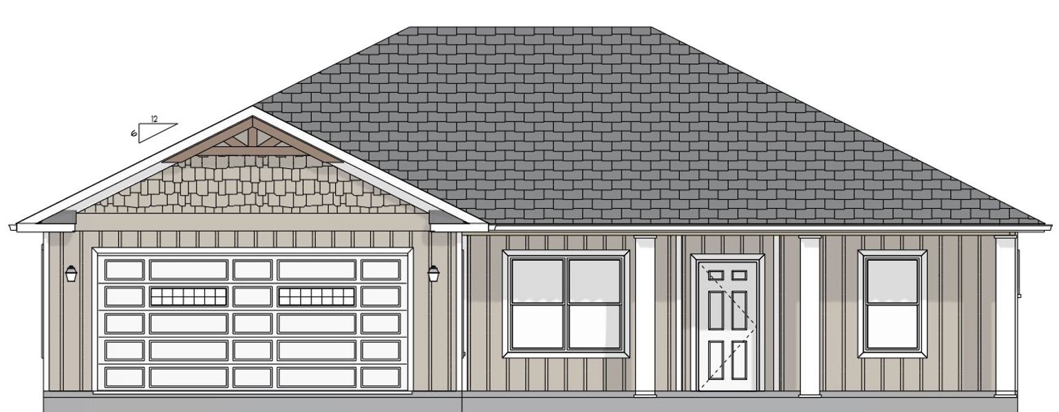 New construction Single-Family house Tiffany 1540, 11919 Northwest 15th Road, Gainesville, FL 32606 - photo