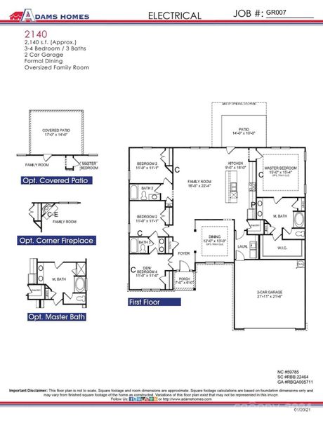 2140 Floor Plan