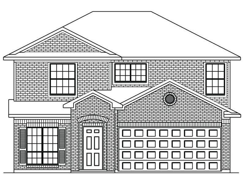 New construction Single-Family house The Bedford II, 635 Woodhaven Lakes Drive, La Marque, TX 77568 - photo