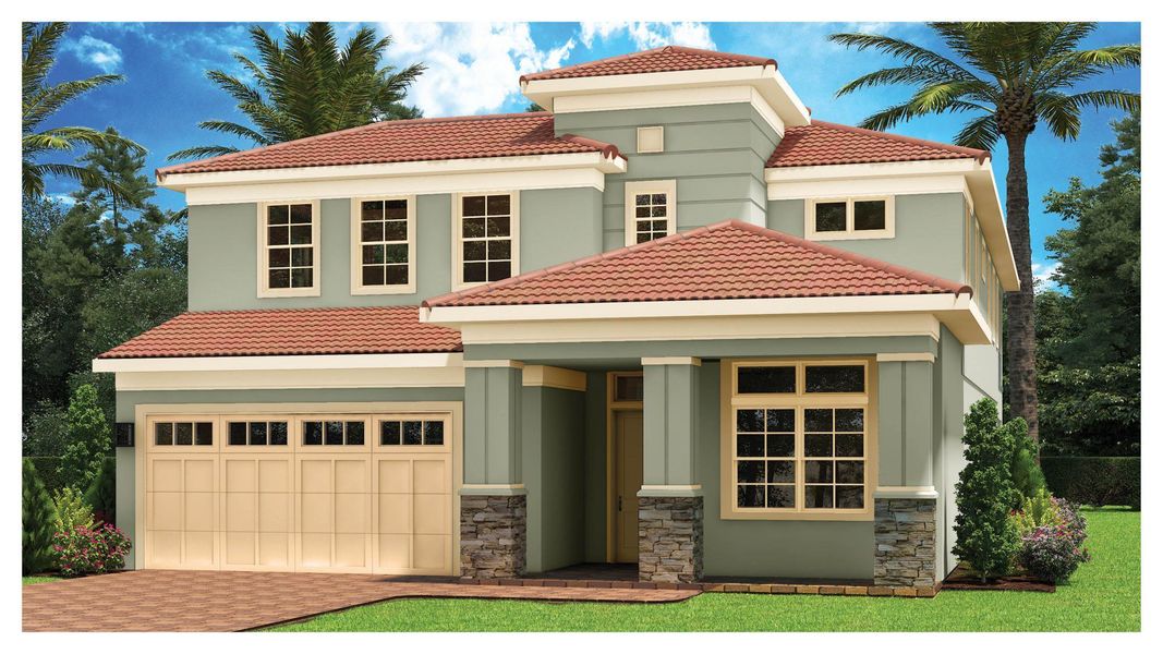New construction Single-Family house Stuart, 10250 Mere Parkway, Orlando, FL 32832 - photo