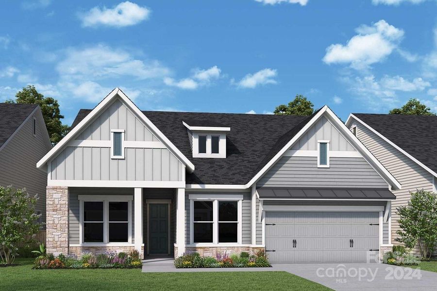 New construction Single-Family house 1224 Meander Lane, Waxhaw, NC 28173 The Luster- photo