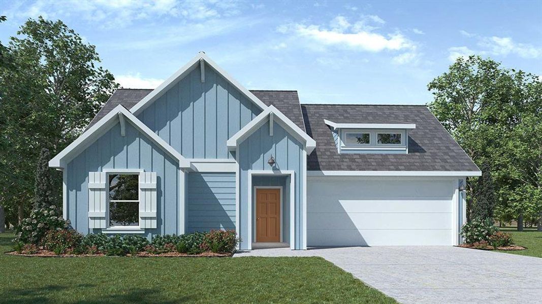 New construction Single-Family house 1014 Alma, Seguin, TX 78155 The Ashburn- photo