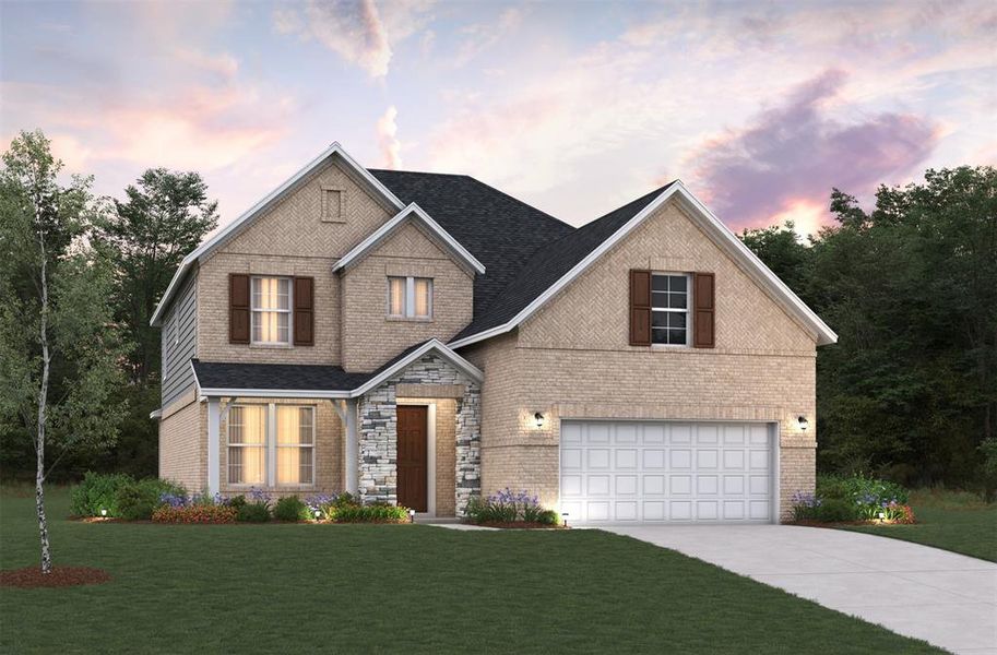 New construction Single-Family house 547 Black Bronco Road, Magnolia, TX 77354 Fenway- photo