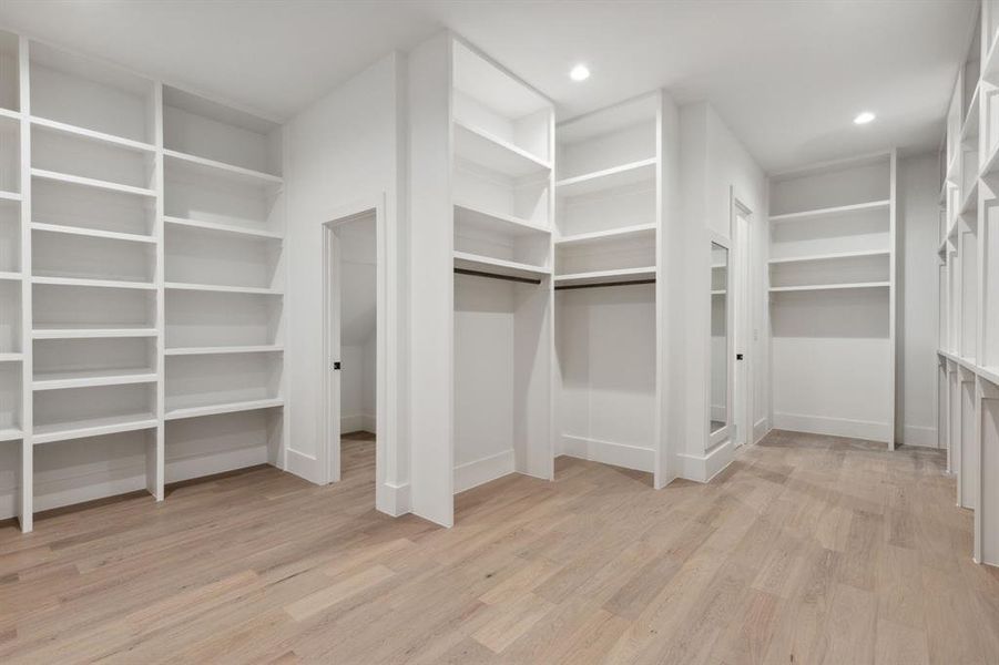 Custom master closet