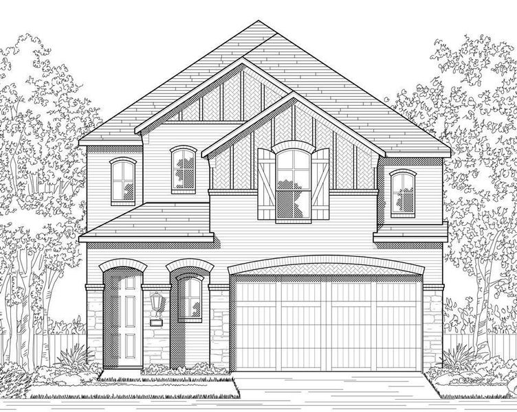 New construction Single-Family house 11303 Cedar Swamp Court, Cypress, TX 77433 Easton Plan- photo
