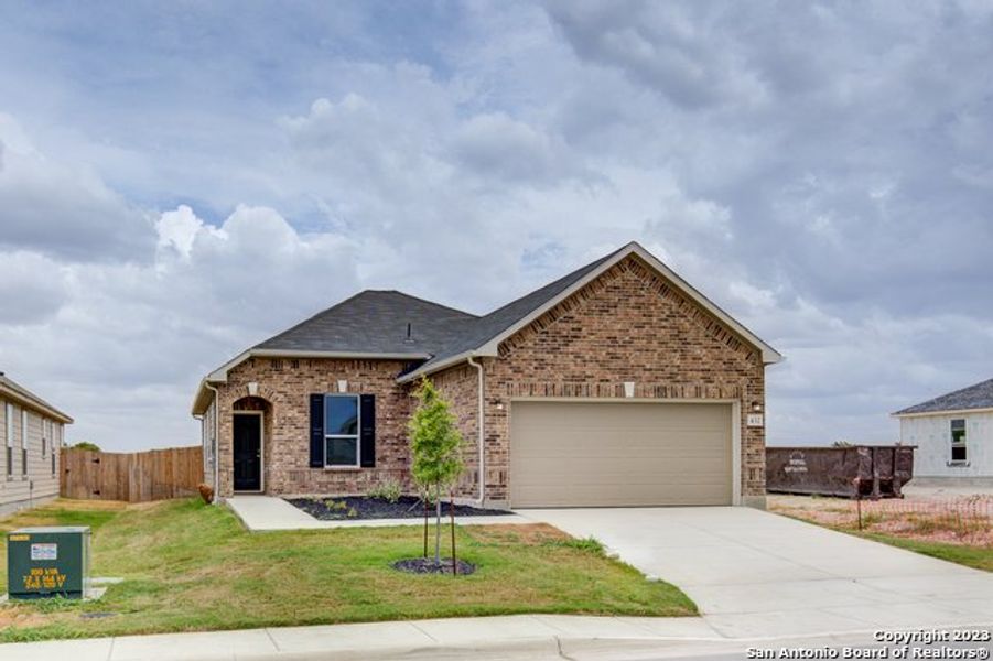 New construction Single-Family house 432 Horizon Pointe, Seguin, TX 78155 1523 Modeled- photo