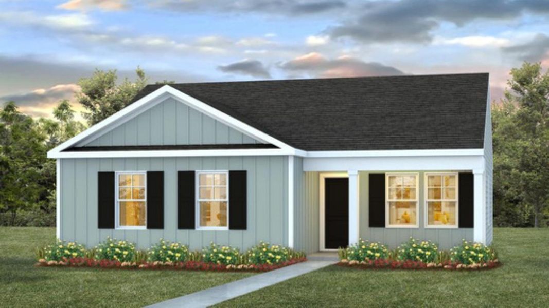 New construction Single-Family house 114 Bowzard Ct, Holly Hill, SC 29059 CURTIS- photo