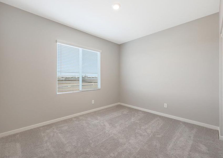 Additional bedroom with a large closet, creating a space to grow your family.