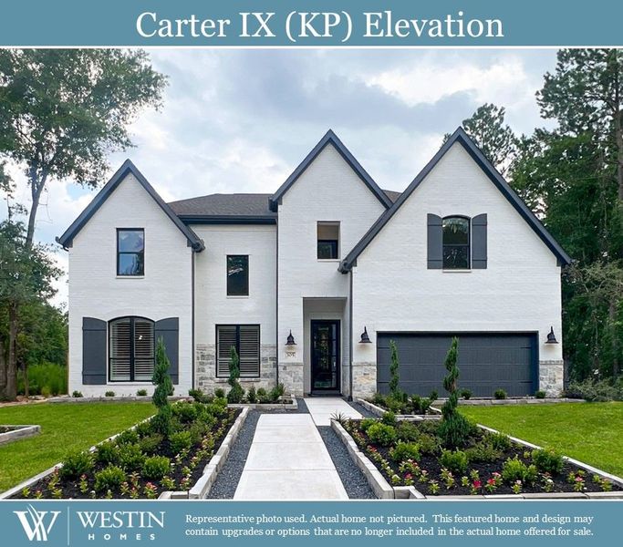 New construction Single-Family house The Carter IX, 105 Sweeping Valley Drive, Montgomery, TX 77316 - photo
