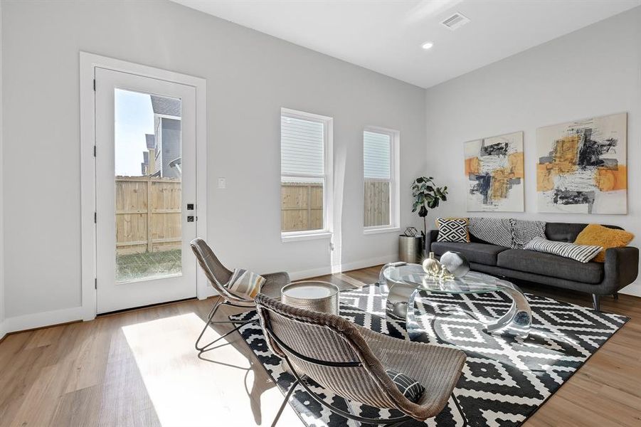 Large living area*Picture from another home built by Builder of exact floorplan