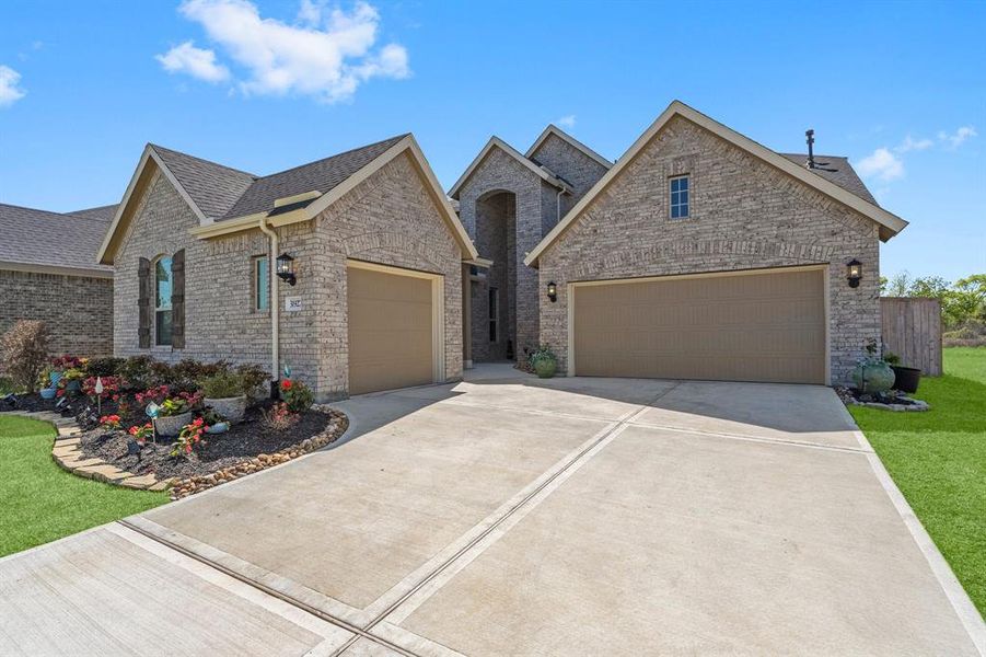 New construction Single-Family house 31927 Pippin Orchard Lane, Hockley, TX 77447 Oak Hill III- photo