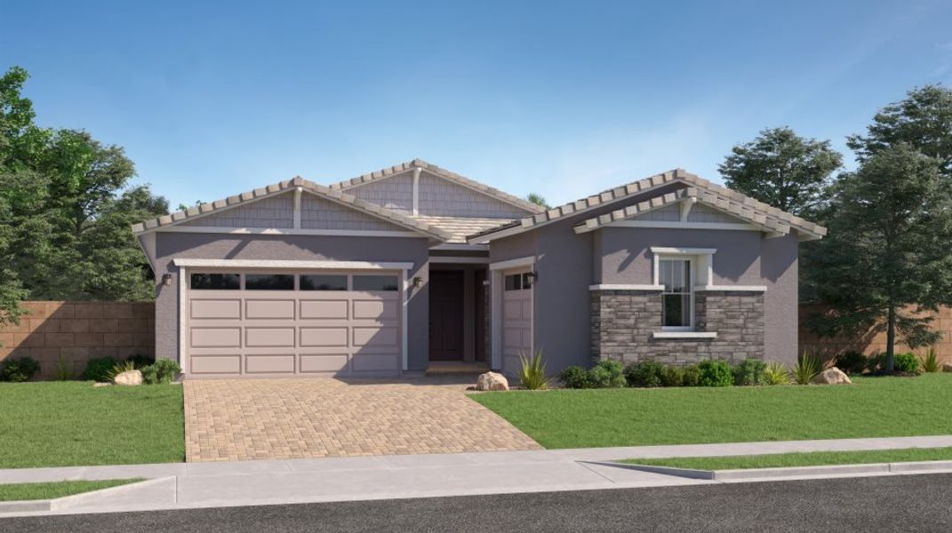 New construction Single-Family house 941 W Treasure Trl, Apache Junction, AZ 85120 Trillium Plan 4585- photo