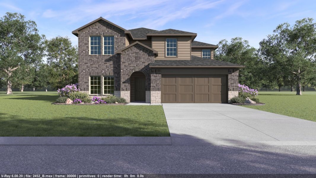 New construction Single-Family house 2927 Magnolia Blossom Ln, Rosenberg, TX 77469 Texoma- photo