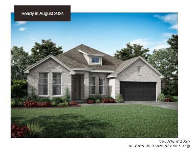 New construction Single-Family house 25222 Ahava, San Antonio, TX 78261 Buchanan A- photo