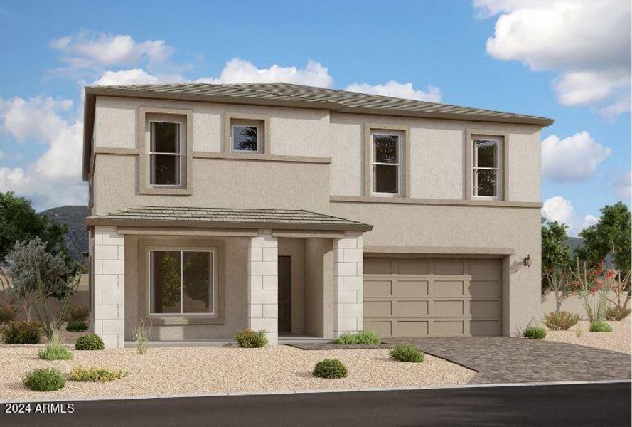 New construction Single-Family house 11525 E Utah Avenue, Mesa, AZ 85212 Emerald Homeplan- photo